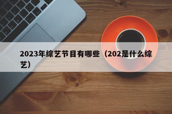 2023年综艺节目有哪些呢 第1张