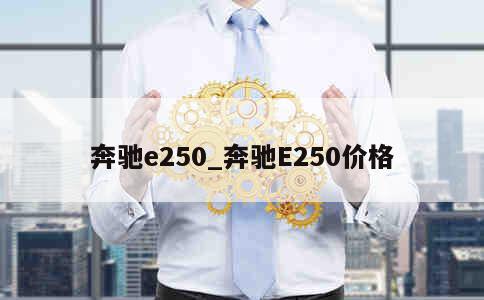 奔驰e250_奔驰E250价格 第1张