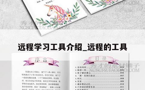 远程学习工具介绍_远程的工具 第1张