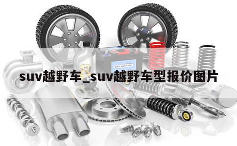 suv越野车_suv越野车型报价图片 第1张