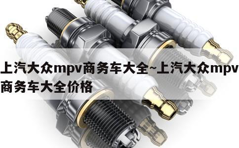 上汽大众mpv商务车大全~上汽大众mpv商务车大全价格 第1张