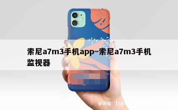 索尼a7m3手机app~索尼a7m3手机监视器 第1张