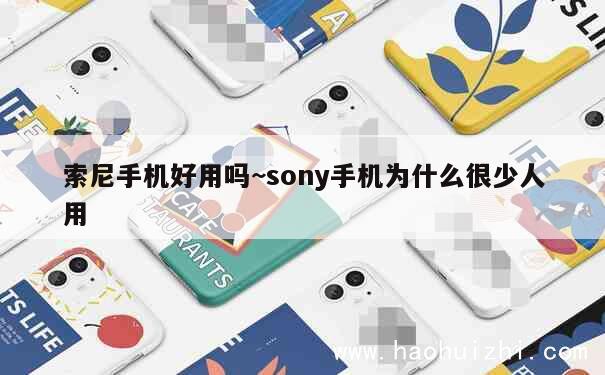 索尼手机好用吗~sony手机为什么很少人用 第1张