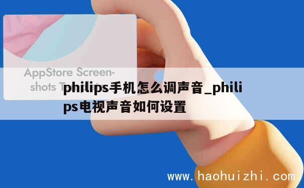 philips手机怎么调声音_philips电视声音如何设置 第1张