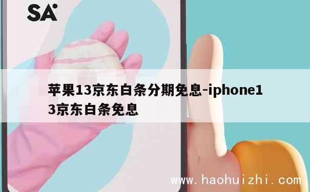 苹果13京东白条分期免息-iphone13京东白条免息 第1张