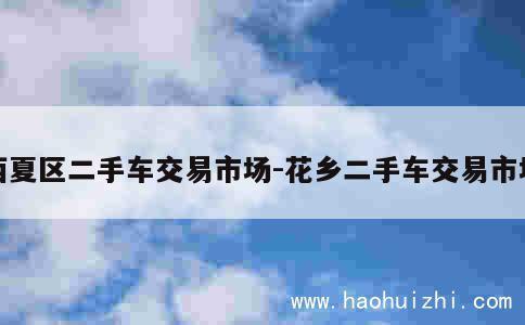 西夏区二手车交易市场-花乡二手车交易市场 第1张