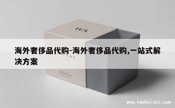 海外奢侈品代购-海外奢侈品代购,一站式解决方案 第1张