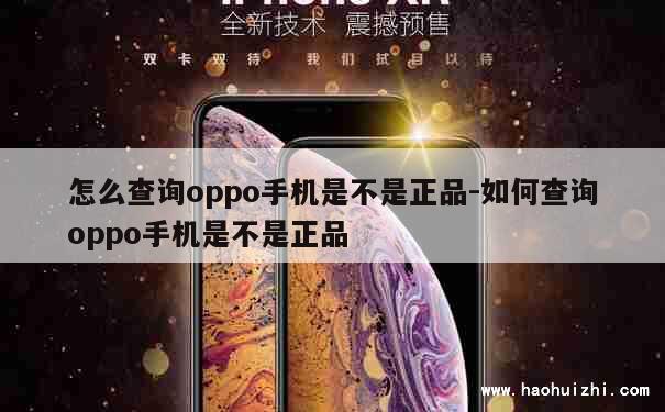 怎么查询oppo手机是不是正品-如何查询oppo手机是不是正品 第1张