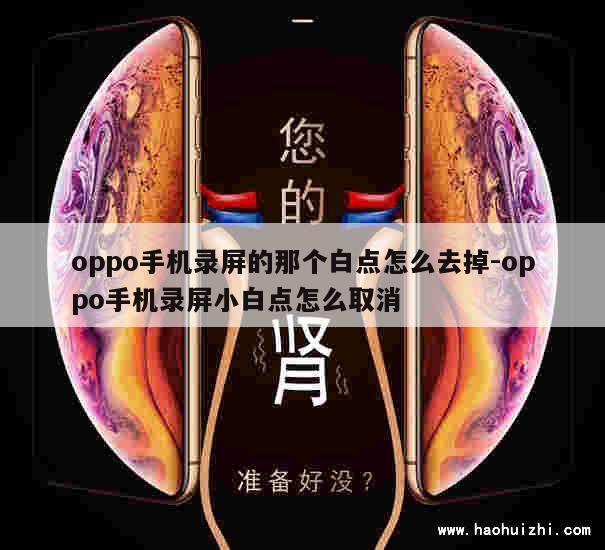 oppo手机录屏的那个白点怎么去掉-oppo手机录屏小白点怎么取消 第1张