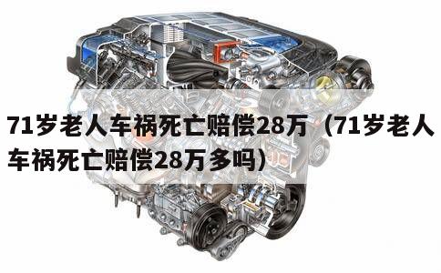 71岁老人车祸死亡赔偿28万（71岁老人车祸死亡赔偿28万多吗） 第1张