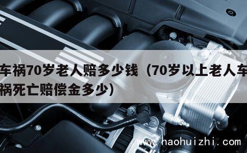 车祸70岁老人赔多少钱（70岁以上老人车祸死亡赔偿金多少） 第1张