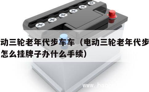 电动三轮老年代步车车（电动三轮老年代步车车怎么挂牌子办什么手续） 第1张