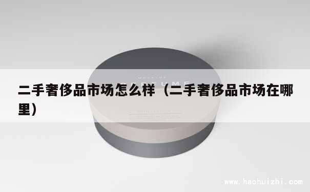 二手奢侈品市场怎么样（二手奢侈品市场在哪里） 第1张