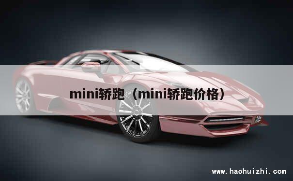 mini轿跑（mini轿跑价格） 第1张