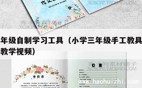 三年级自制学习工具（小学三年级手工教具制作教学视频） 第1张