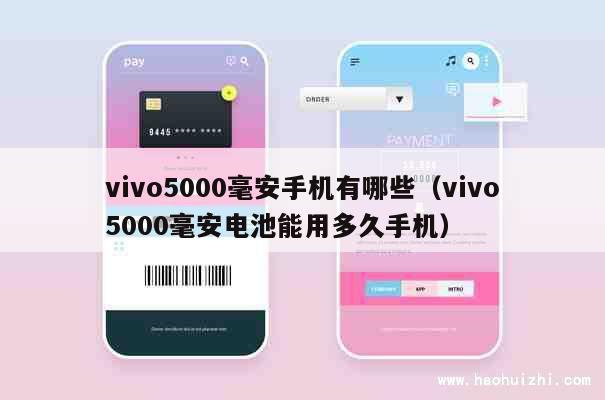 vivo5000毫安手机有哪些（vivo5000毫安电池能用多久手机） 第1张