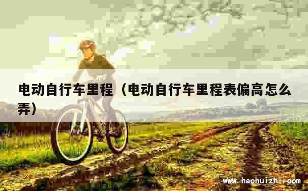 电动自行车里程（电动自行车里程表偏高怎么弄） 第1张