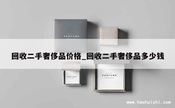 回收二手奢侈品价格_回收二手奢侈品多少钱 第1张