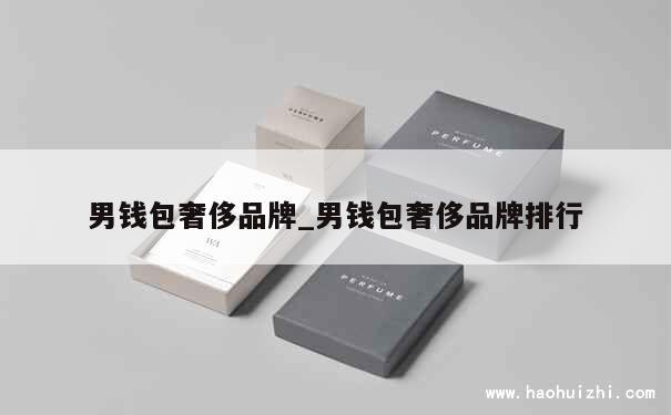 男钱包奢侈品牌_男钱包奢侈品牌排行 第1张