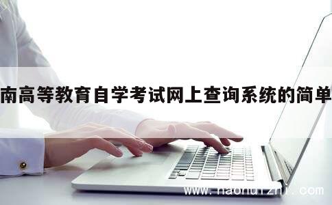 云南高等教育自学考试网上查询系统的简单介绍 第1张