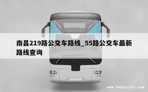 南昌219路公交车路线_55路公交车最新路线查询 第1张