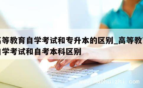 高等教育自学考试和专升本的区别_高等教育自学考试和自考本科区别 第1张