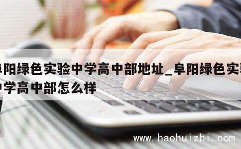 阜阳绿色实验中学高中部地址_阜阳绿色实验中学高中部怎么样