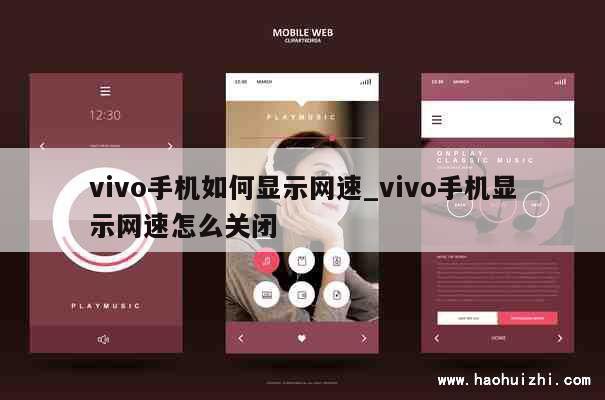 vivo手机如何显示网速_vivo手机显示网速怎么关闭