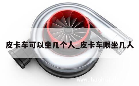 皮卡车可以坐几个人_皮卡车限坐几人 第1张