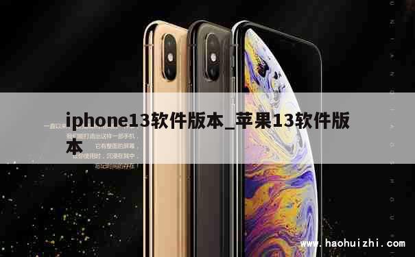 iphone13软件版本_苹果13软件版本 第1张