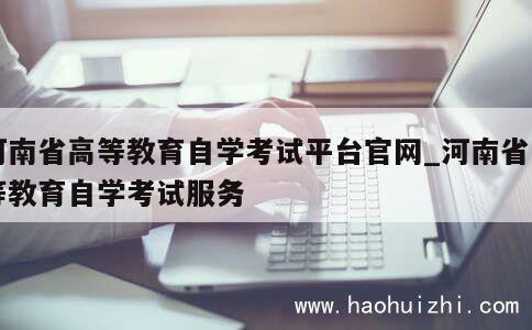 河南省高等教育自学考试平台官网_河南省高等教育自学考试服务 第1张