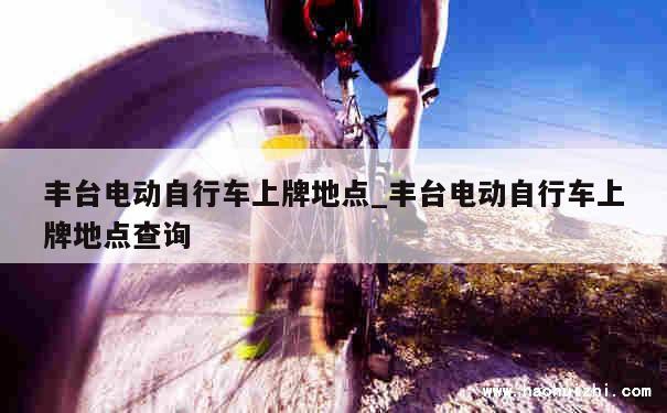 丰台电动自行车上牌地点_丰台电动自行车上牌地点查询 第1张