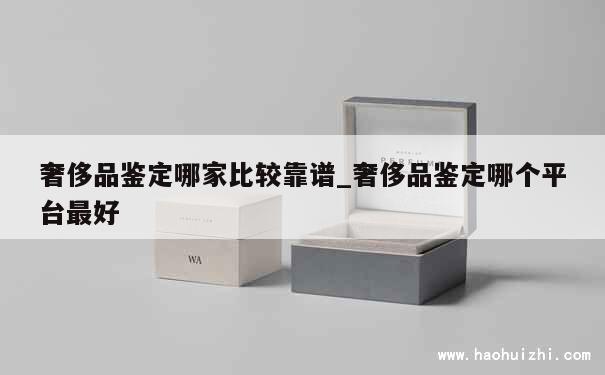 奢侈品鉴定哪家比较靠谱_奢侈品鉴定哪个平台最好