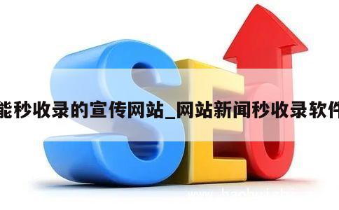 能秒收录的宣传网站_网站新闻秒收录软件 第1张