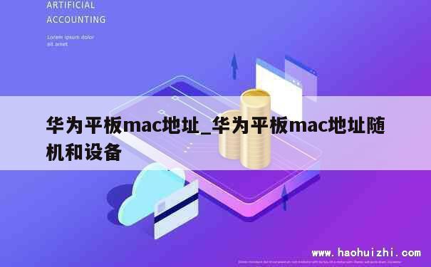 华为平板mac地址_华为平板mac地址随机和设备 第1张