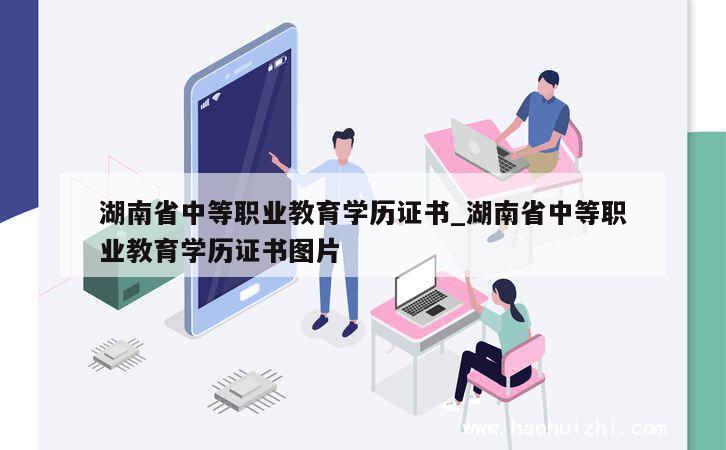 湖南省中等职业教育学历证书_湖南省中等职业教育学历证书图片 第1张