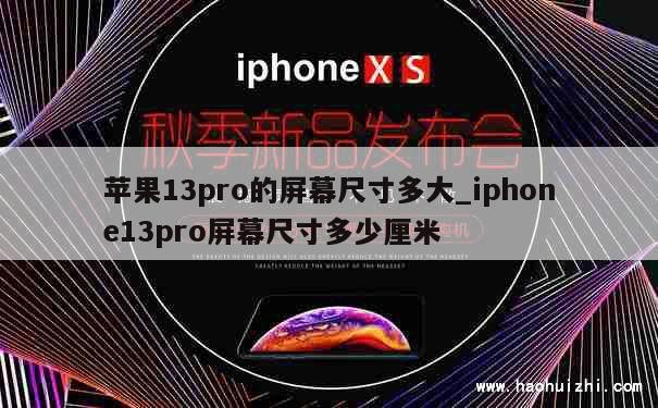 苹果13pro的屏幕尺寸多大_iphone13pro屏幕尺寸多少厘米 第1张