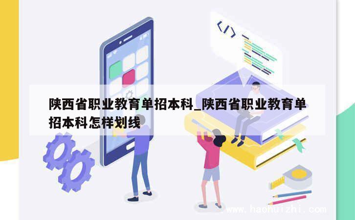 陕西省职业教育单招本科_陕西省职业教育单招本科怎样划线 第1张