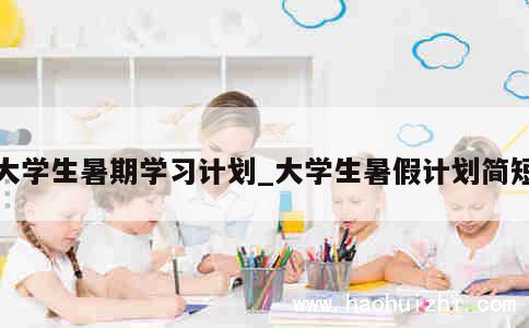 大学生暑期学习计划_大学生暑假计划简短