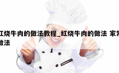 红烧牛肉的做法教程_红烧牛肉的做法 家常做法