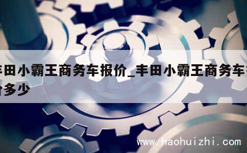 丰田小霸王商务车报价_丰田小霸王商务车报价多少 第1张