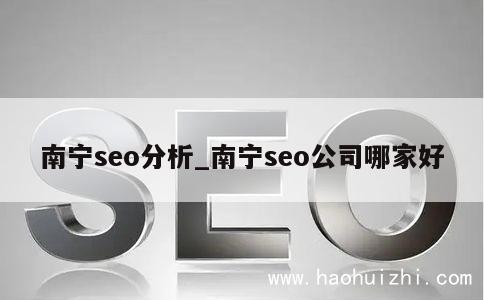 南宁seo分析_南宁seo公司哪家好