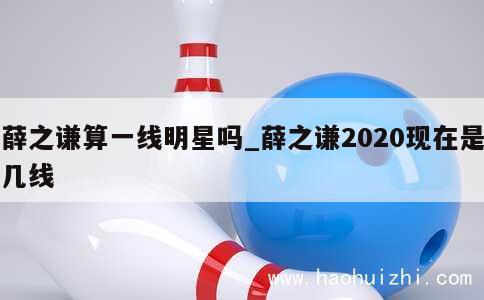 薛之谦算一线明星吗_薛之谦2020现在是几线