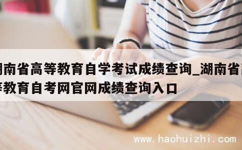 湖南省高等教育自学考试成绩查询_湖南省高等教育自考网官网成绩查询入口 第1张