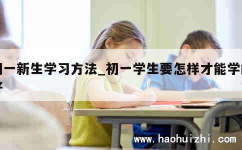 初一新生学习方法_初一学生要怎样才能学的好 第1张