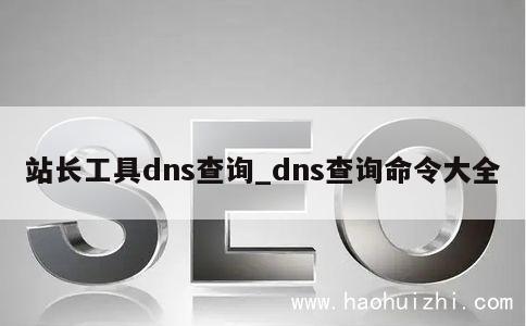 站长工具dns查询_dns查询命令大全