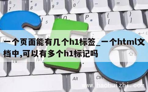 一个页面能有几个h1标签_一个html文档中,可以有多个h1标记吗