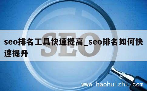 seo排名工具快速提高_seo排名如何快速提升