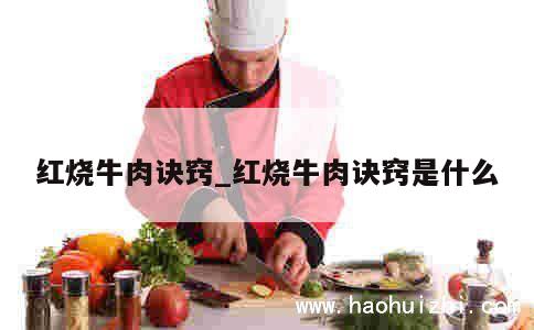 红烧牛肉诀窍_红烧牛肉诀窍是什么 第1张