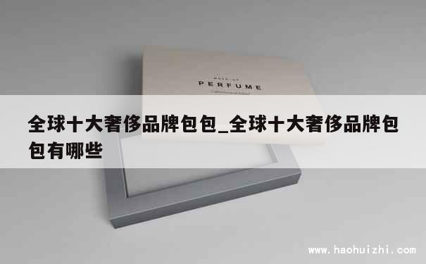 全球十大奢侈品牌包包_全球十大奢侈品牌包包有哪些 第1张